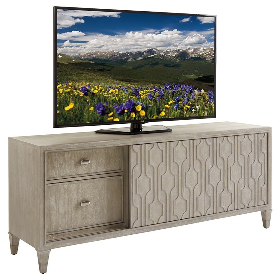 Sligh Greystone 784799034 Reese Media Center with Sliding Doors